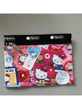 Lesportsac Hello Kitty 1zipper Pouch NWOT